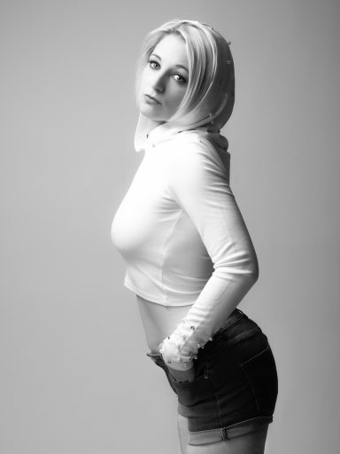 Portrait im Hochformat