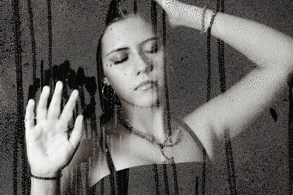 Ausdrucksvolles Portraitfoto